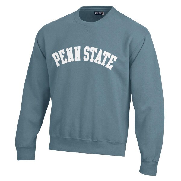 Penn State crew sweatshirt denim blue twill image